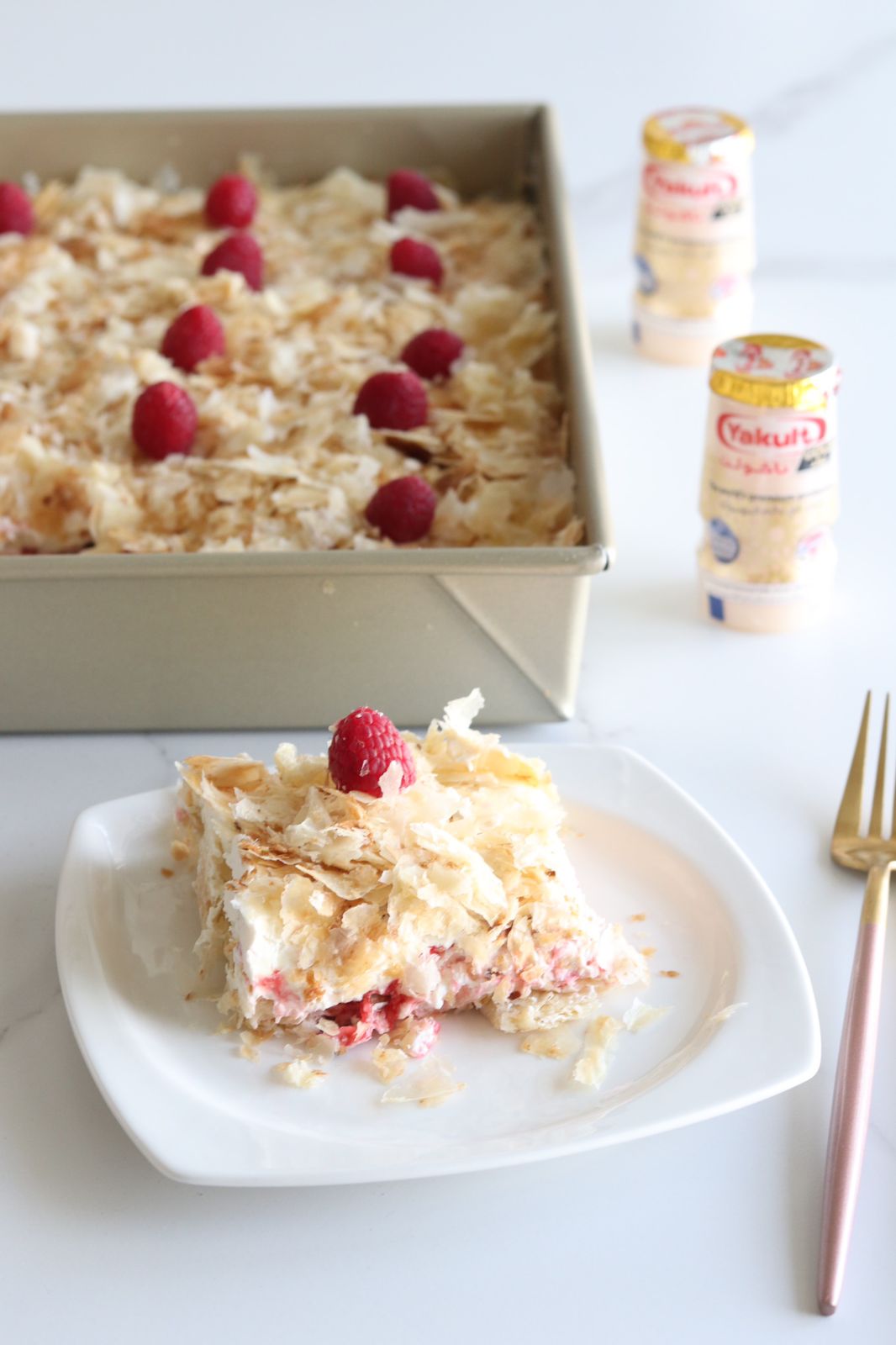 Puff Pastry Cheesecake